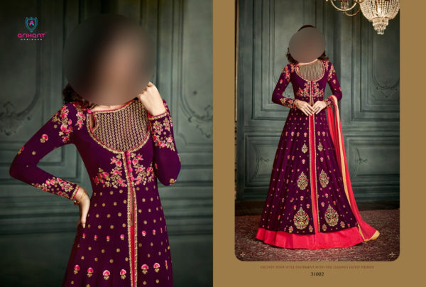 downloadArihant-Vidhisha-31002-Designer-Georgette-Embroidered-Party-Wear-Dress-2300-INR