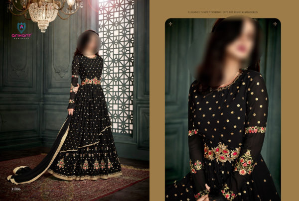 downloadArihant-Vidhisha-31006-Designer-Georgette-Embroidered-Party-Wear-Dress-2300-INR