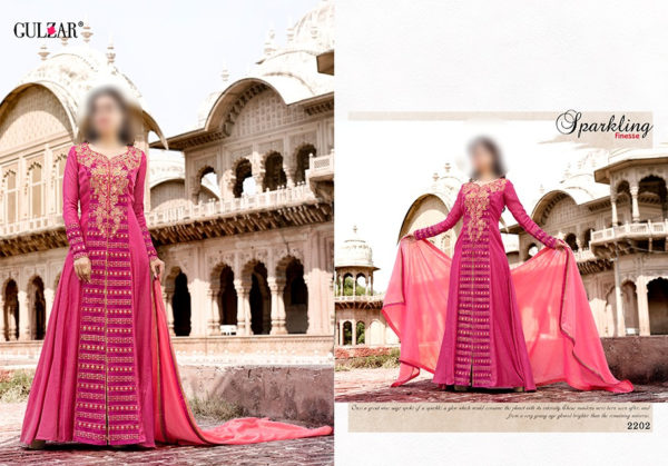 downloadGulzar-2202-Embroidered-Party-Wear-Traditional-Occasionally-Long-Dress