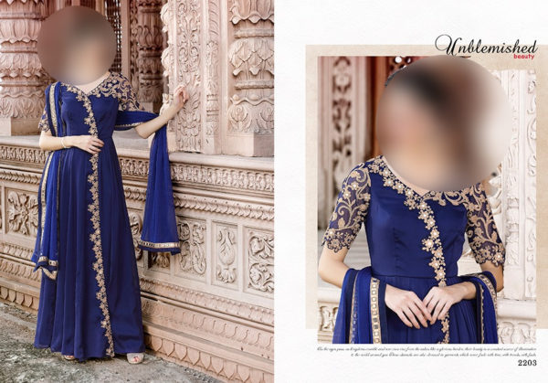 downloadGulzar-2203-Embroidered-Party-Wear-Traditional-Occasionally-Long-Dress