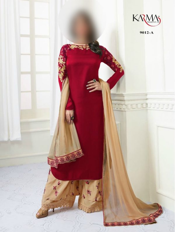downloadKarma-Trendz-9012-A-Designer-Plazzo-Style-Heavy-Salwar-Kmaeez-2160-INR