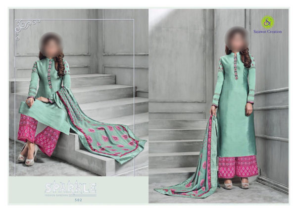 downloadSajawat-Creation-Sarthi-502-Banarasi-Party-Wear-Plazzo-Salwar-Suit