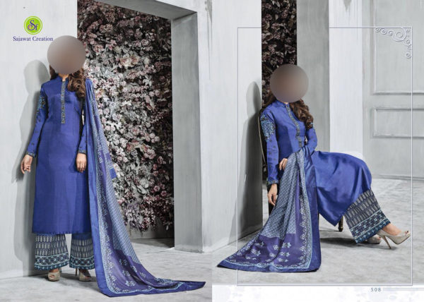 downloadSajawat-Creation-Sarthi-508-Banarasi-Party-Wear-Plazzo-Salwar-Suit