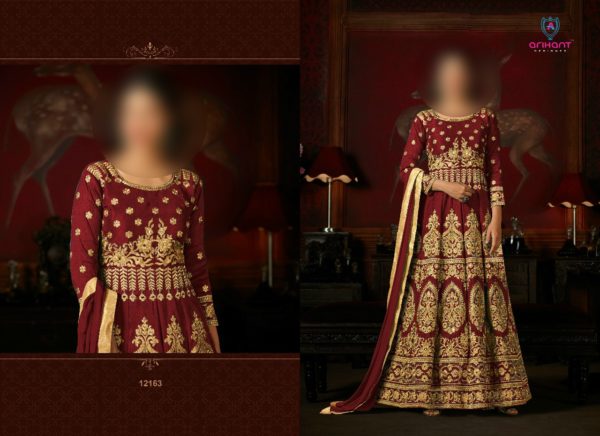 Arihant-Designer-Present-Sashi-Vol-19-Georgette-Silk-Heavy-Work-Anarkali-Suit-Dupatta-Collection-Best-Rate-4