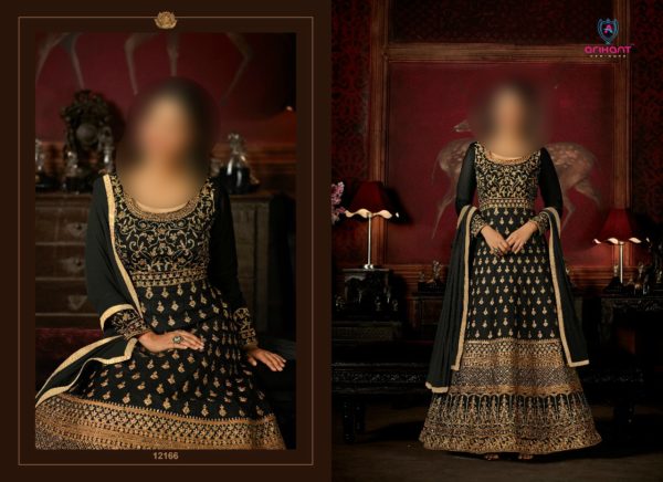 Arihant-Designer-Present-Sashi-Vol-19-Georgette-Silk-Heavy-Work-Anarkali-Suit-Dupatta-Collection-Best-Rate-7