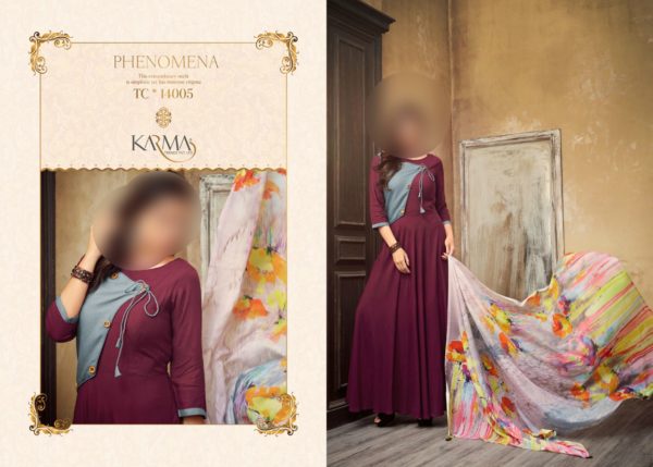 Karma-Trendz-Tucute-Vol-14-Heavy-Reyon-Party-Wear-Kurti-With-Dupatta-Wholesale-Dealer-2