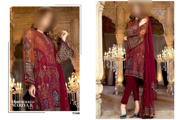 Shree-Fabs-Present-Mbroidered-Maria-B-Vol-5-Collection-Of-Pakistani-Salwar-Kameez-Concept-8