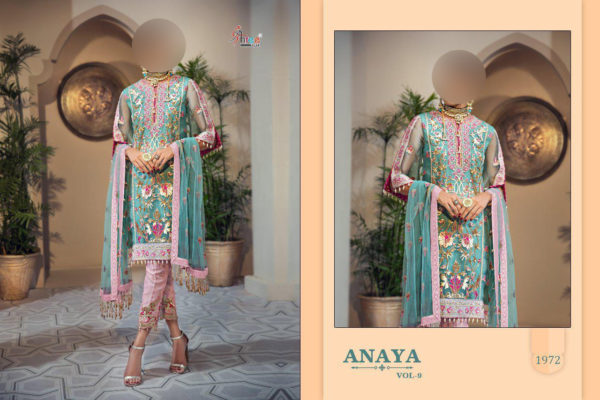 Shree-Fabs-Anaya-vol9-1972-Designer-Embroidered-Pakistani-Salwar-Kameez-Singles-Wholesaler