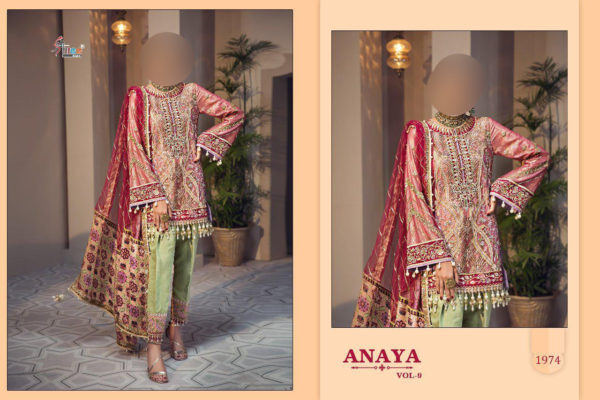 Shree-Fabs-Anaya-vol9-1974-Designer-Embroidered-Pakistani-Salwar-Kameez-Singles-Wholesaler