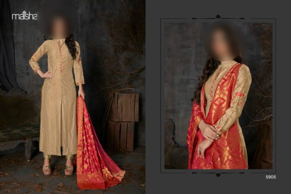 Maisha-Maskeen-Ji-Silk-5901-5905-Series-Banarasi-Designer-Salwar-Kameez-5