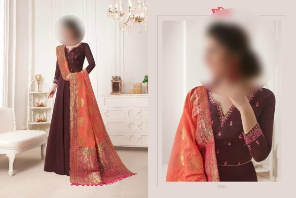Vipul-Fashion-Grace-Dcat-1004-Silk-Designer-Dress-With-Banaras-Dupatta-Collection-12