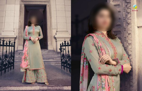 Vinay-Kaseesh-Lifestyle-Georgette-Satin-Silk-Skirt-Style-Salwar-Kameez-Wholesale-9