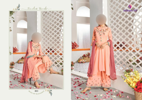 Arihant-Designer-Chahat-vol1-803-Designer-Party-Wear-Plazzo-Salwar-Kameez-Fully-Stitched-Dress