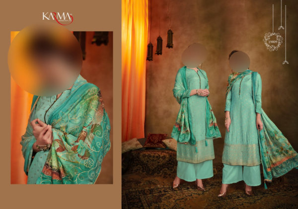 Karma-Tremdz-19009-Maslin-Jacquard-Embroidered-Plazzo-Salwar-Kameez-Party-Wear-Dress