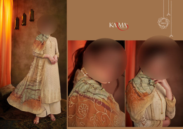 Karma-Tremdz-19011-Maslin-Jacquard-Embroidered-Plazzo-Salwar-Kameez-Party-Wear-Dress