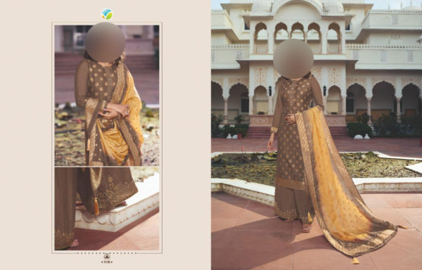 Vinay-Fashion-Kaseesh-Imagine-11406-Designer-Munga-Silk-Jacquard-Embroidered-Plazzo-Salwar-Suit