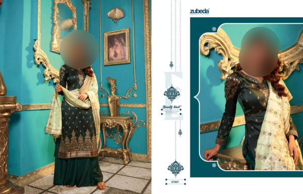 Zubeda-Seher-17307-Silk-Jacquard-Embroidered-Traditional-Party-Wear-Plazzo-Suit